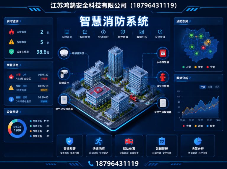 肇庆消防通信指挥展示图